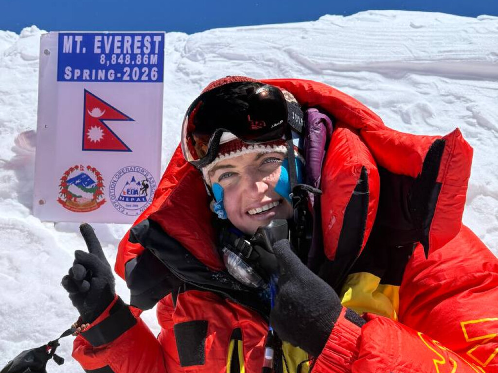 Перша жителька Полтавщини на вершині світу